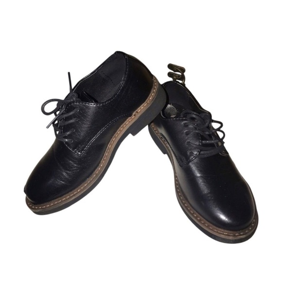 Deer Stags Kids’ Denny‎ Lace-Up Dress Comfort Oxford In Black Size 11M​ - Picture 3 of 12
